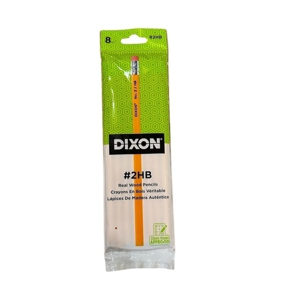 NWT Dixon No. 2 Yellow Pencils - #2 HB Soft 8 coun - Picture 1 of 2